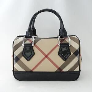 Burberry Boston bag Beige Tan check